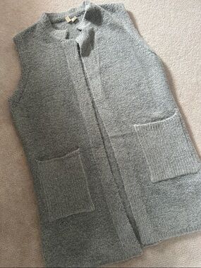 Anthropologie Knit Sleeveless Cardigan Vest!